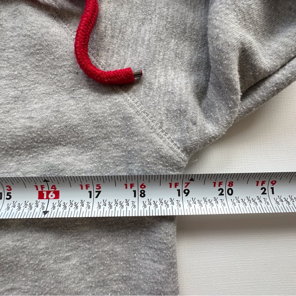 Colosseum Red‎ & Gray Women's Ohio State Buckeyes Logo Hoodie Women’s Small - Picture 8 of 11